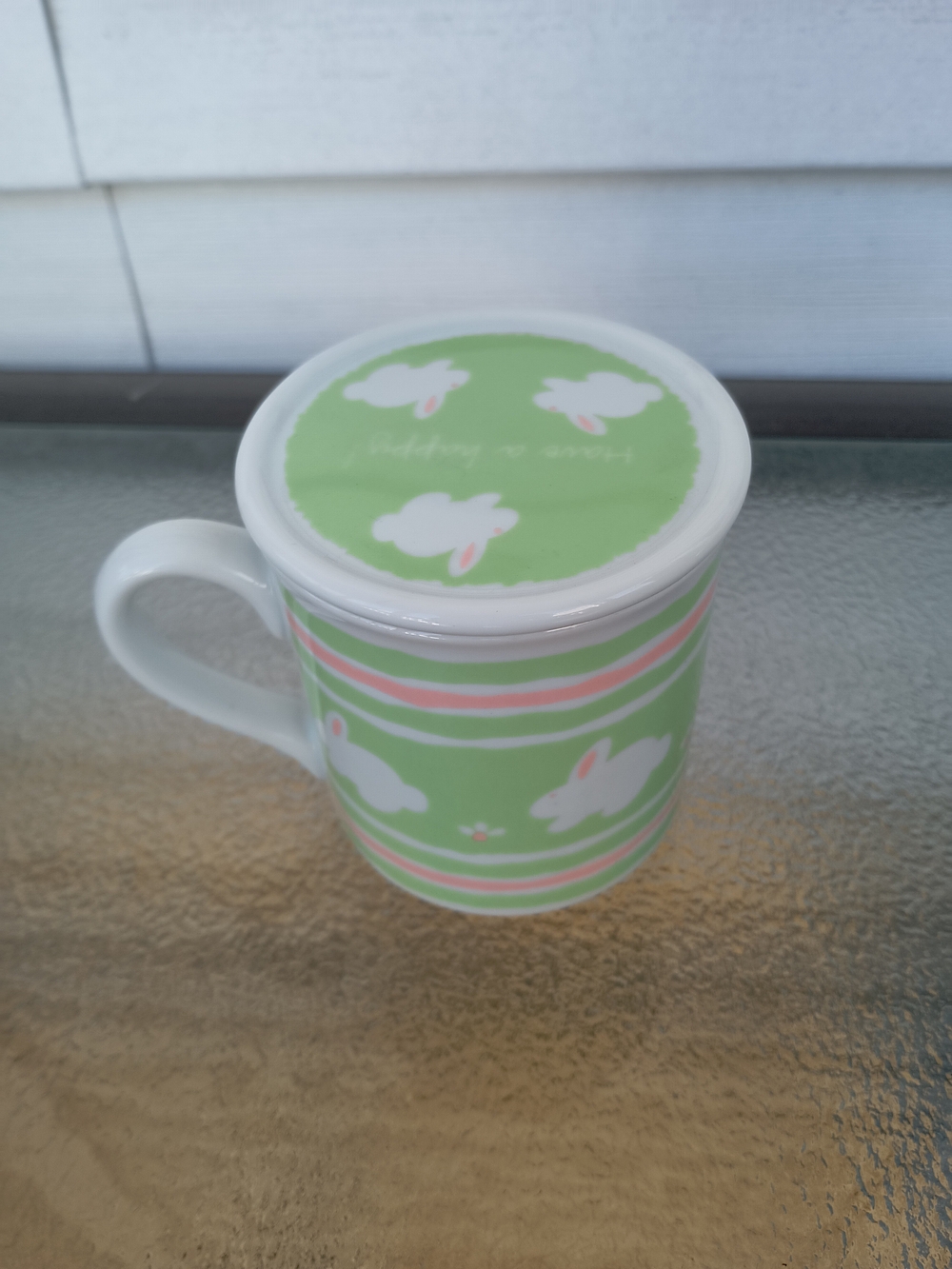Hallmark Spring Fever Bunny Rabbit Easter Mug 1985